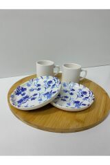 ŞIK TASARIM FARKLI DESENLİ 2 Lİ TÜRK KAHVESİ FİNCAN SETİ... ÇEYİZLİK - HEDİYELİK - GÜNLÜK