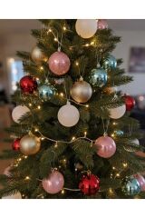 16 LI YENİ YIL SÜSÜ KALİTELİ KUTU İÇERİSİNDE NOEL YILBAŞI HEDİYE ÇAM AĞACI KARDAN ADAM