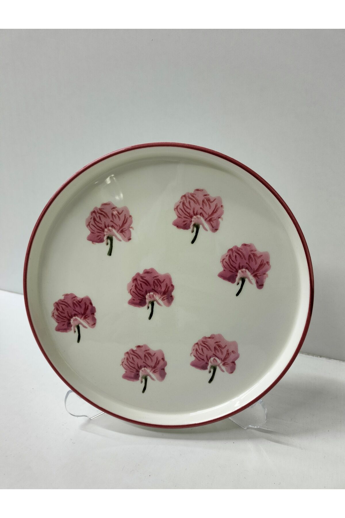 SERAMİK 6 KİŞİLİK 14 PARÇA ŞIK TASARIM ÇİÇEK DESENLİ KAHVALTI TAKIMI. ÇEYİZ HEDİYELİK MUTFAK SOFRA