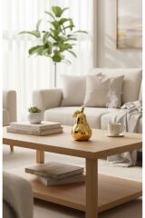 Dekoratif Armut Gold (küçük Armut 10 Cm Boy, 6 Cm En ) Tek Adet