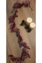 190 CM SARMAŞIK KOKİNA YENİ YIL SÜSÜ( MASA DEKORASYON YENİ YIL MASASI SÜS NOEL YILBAŞI HEDİYE )