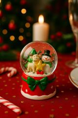 YILBAŞI TEMALI KAR KÜRESİ