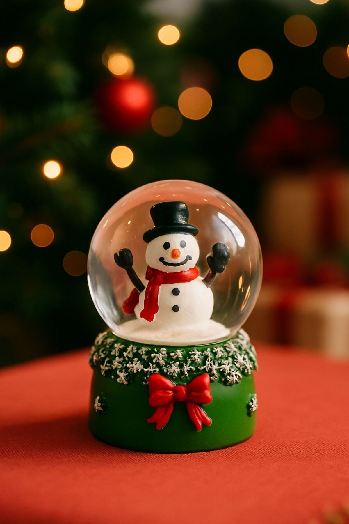 YILBAŞI TEMALI KAR KÜRESİ