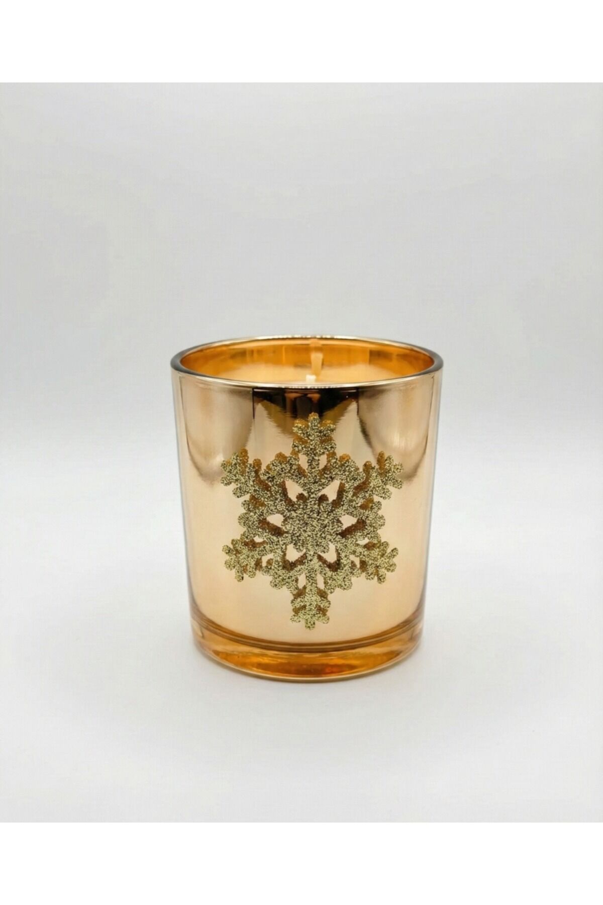 NOT (GOLD GEYİKLİ 1-GOLD ÇAM 2 KALDI)YILBAŞI TEMALI BARDAK MUM